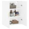 Elegant Wall Mounted Cabinet - 69.5x34x90 cm White