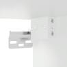 Elegant Wall Mounted Cabinet - 69.5x34x90 cm White