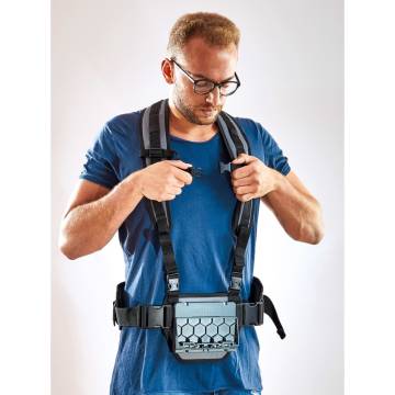 Wolfcraft Carrying Harness Black 5582000 - Safe & Effortless