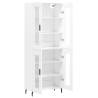 Stylish Highboard White 69.5x34x180 cm - HipoMarket