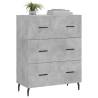 Concrete Grey Sideboard - Stylish Storage Solution | Hipomarket