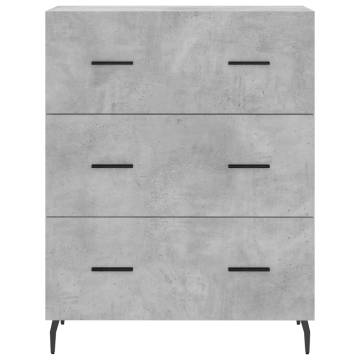 Concrete Grey Sideboard - Stylish Storage Solution | Hipomarket