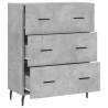 Concrete Grey Sideboard - Stylish Storage Solution | Hipomarket