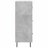 Concrete Grey Sideboard - Stylish Storage Solution | Hipomarket