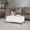 Elegant White Coffee Table - 90x50x36.5 cm | HipoMarket