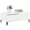 Elegant White Coffee Table - 90x50x36.5 cm | HipoMarket