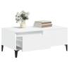 Elegant White Coffee Table - 90x50x36.5 cm | HipoMarket