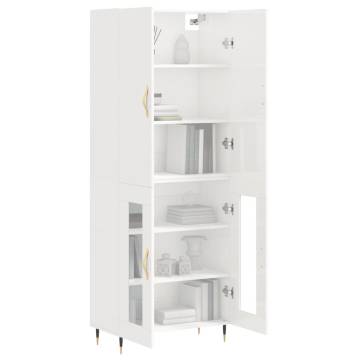 Highboard High Gloss White - Stylish Storage Solution | HipoMarket