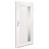 Stylish Anthracite PVC Front Door 98x200 cm - Secure & Durable