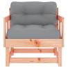 Garden Chairs with Cushions - 2 pcs Solid Wood Douglas | HipoMarket