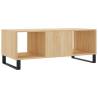 Stylish Sonoma Oak Coffee Table - 102x50 cm | HipoMarket