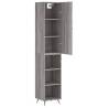 Highboard Grey Sonoma - Stylish Engineered Wood Storage Solution