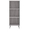 Highboard Grey Sonoma - Stylish Engineered Wood Storage Solution