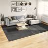 Rug IZA Short Pile Scandinavian Look Anthracite 240x340 cm Colour anthracite Size 240 x 340 cm 