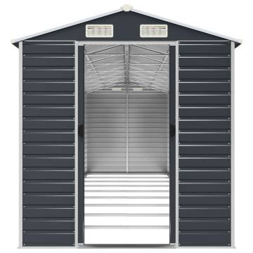 Garden Shed Anthracite - Durable Galvanised Steel Storage