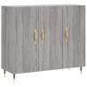 Modern Grey Sonoma Sideboard - 90x34x80 cm | HipoMarket