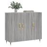 Modern Grey Sonoma Sideboard - 90x34x80 cm | HipoMarket