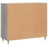 Modern Grey Sonoma Sideboard - 90x34x80 cm | HipoMarket