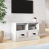 TV Cabinet White 80x35x50 cm Engineered Wood Colour white Size 80 x 35 x 50 cm Quantity in Package 1 