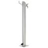 Stainless Steel Garden Water Column - 95 cm Freestanding