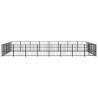 Outdoor Dog Kennel Steel 37.64 m² - Safe & Durable