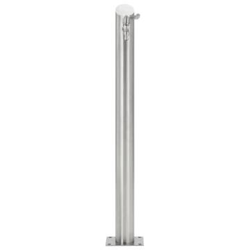 Stainless Steel Garden Water Column - 95 cm Freestanding