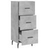 Modern Concrete Grey Sideboard - Stylish Storage Solution