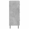 Modern Concrete Grey Sideboard - Stylish Storage Solution