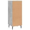 Modern Concrete Grey Sideboard - Stylish Storage Solution