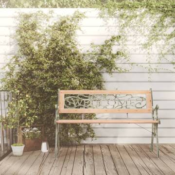 Garden Bench 122 cm Solid Firwood | Hipomarket