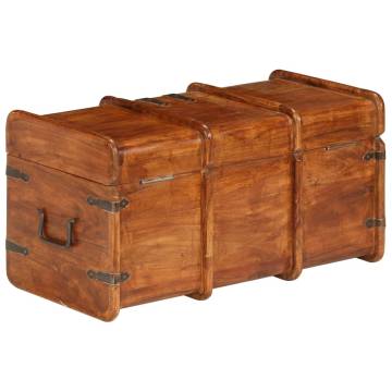 Treasure Chest Set - Solid Acacia Wood Honey Finish | Hipo Market