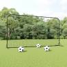 Football Rebounder Net Black 366x90x183 cm HDPE | HipoMarket