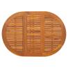 Stylish Acacia Wood Garden Table 130x90 cm | Hipo Market