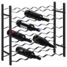 Wine Rack for 36 Bottles Black Iron Colour black Quantity in Package 1 Number of 36 Number of Bottles 