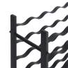 Stylish Black Iron Wine Rack for 36 Bottles | HipoMarket