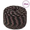 Boat Rope Black 14 mm 25 m Polypropylene Colour black and red Quantity in Package 1 Length 25 m Diameter 14 mm 