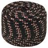 Boat Rope Black 14mm 25m Polypropylene - Durable & Versatile