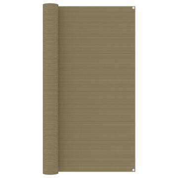 Tent Carpet 200x200 cm Taupe - Comfortable Camping Essential