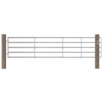 5 Bar Field Gate Steel - Durable Livestock Enclosure | Hipomarket