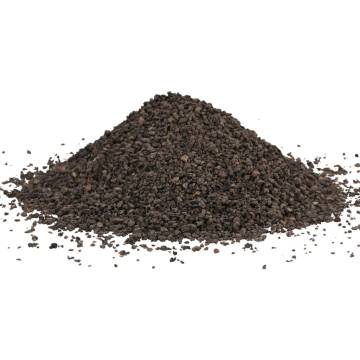 Basalt Gravel 10 kg Black 1-3 mm for Aquariums & Gardens