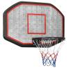 Basketball Backboard Black 109x71x3 cm Polyethene Colour black Size 109 x 71 x 3 cm 