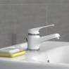 EISL Basin Mixer SPEED White - Stylish Bathroom Tap