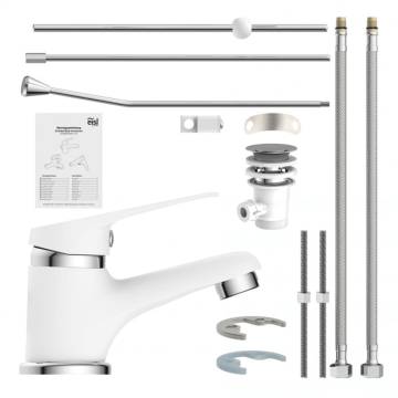 EISL Basin Mixer SPEED White - Stylish Bathroom Tap