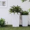 Planter with Removable Inner White 21 / 49 L PP Rattan Colour white Size 49 l Quantity in Package 1 