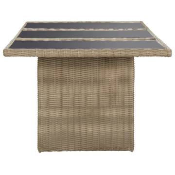 Garden Dining Table Brown 200x100x74 cm - Durable & Stylish