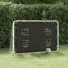 Soccer Goal Training Net Steel 184x61x122 cm - Portable & Durable