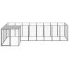 Outdoor Steel Dog Kennel - 6.05 m², Secure & Durable