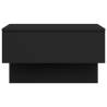 Wall-mounted Bedside Cabinets 2 pcs Black | Hipomarket