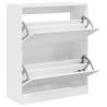 Shoe Cabinet White 80x34x96.5 cm - Stylish Storage Solution