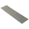 Perforated Plates 20 pcs 2 mm Galvanised Steel - Hipomarket